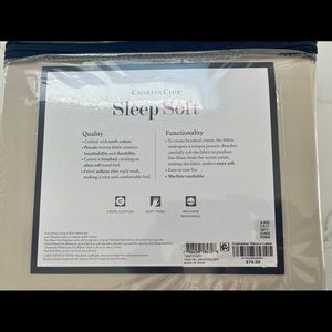 Charter Club Sleep Soft Luxury Bedsheets